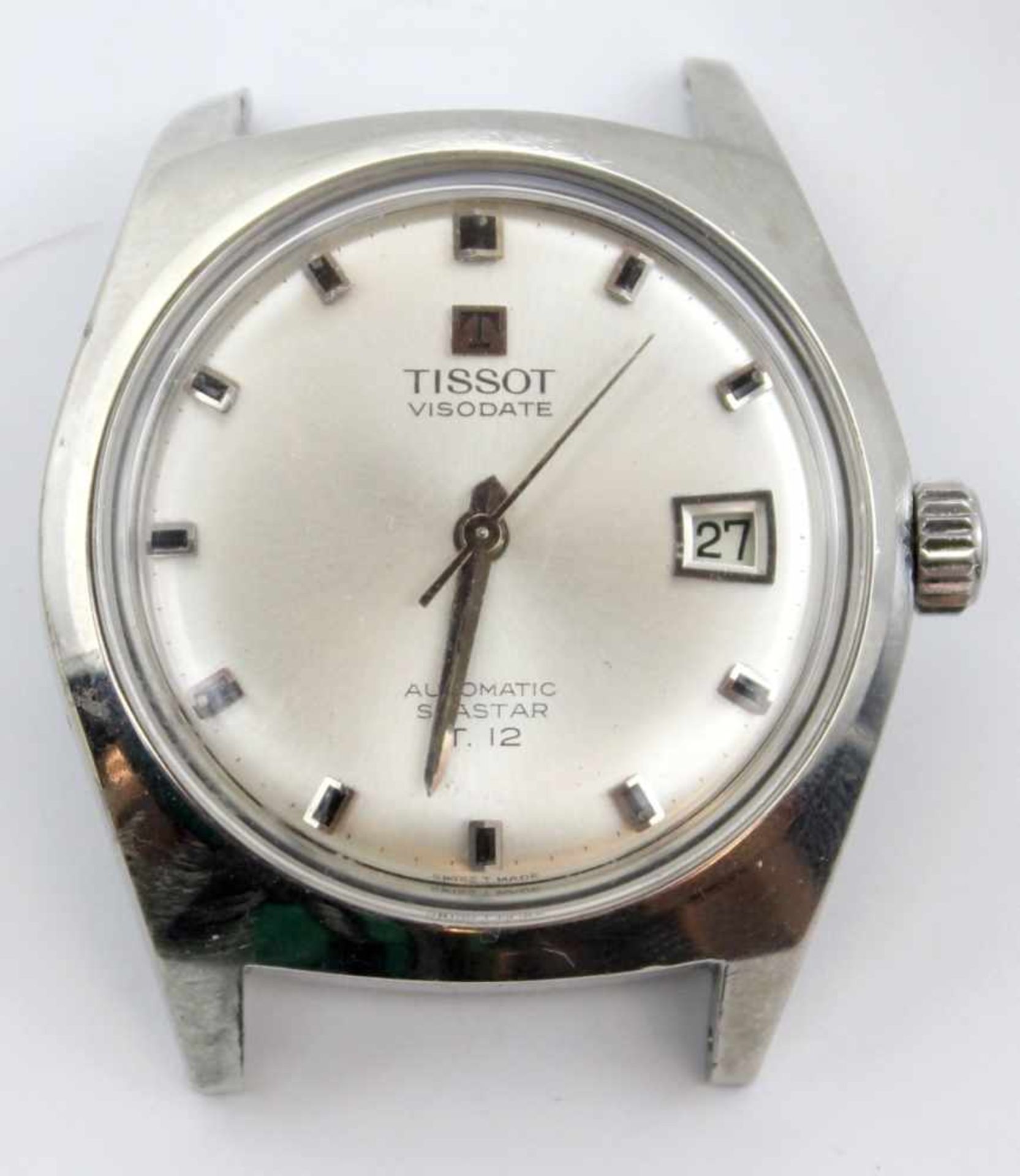 Herrenarmbanduhr - Marke Tissot SEASTAR T 12, Visodate, Automatic, um 1960/70, Swiss Made,