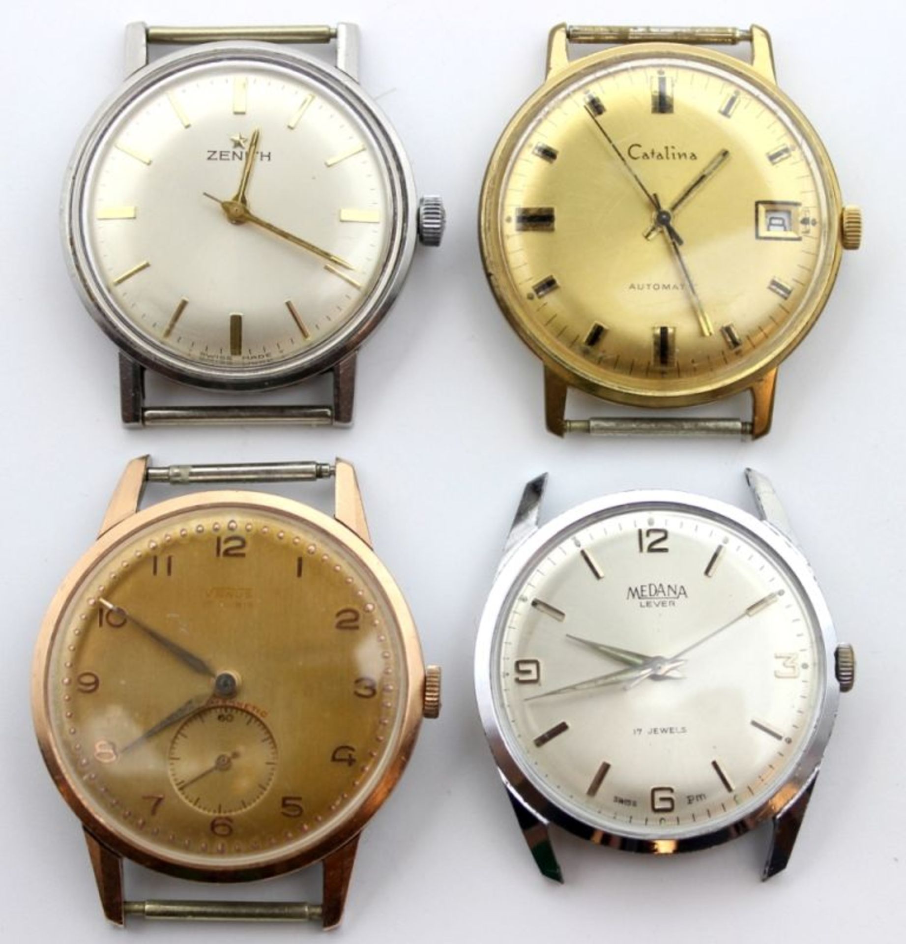 Lot Armbanduhren - Vintage 1.HAU, Marke Catalina Automatic, Datumsanzeige, große Sekunde,