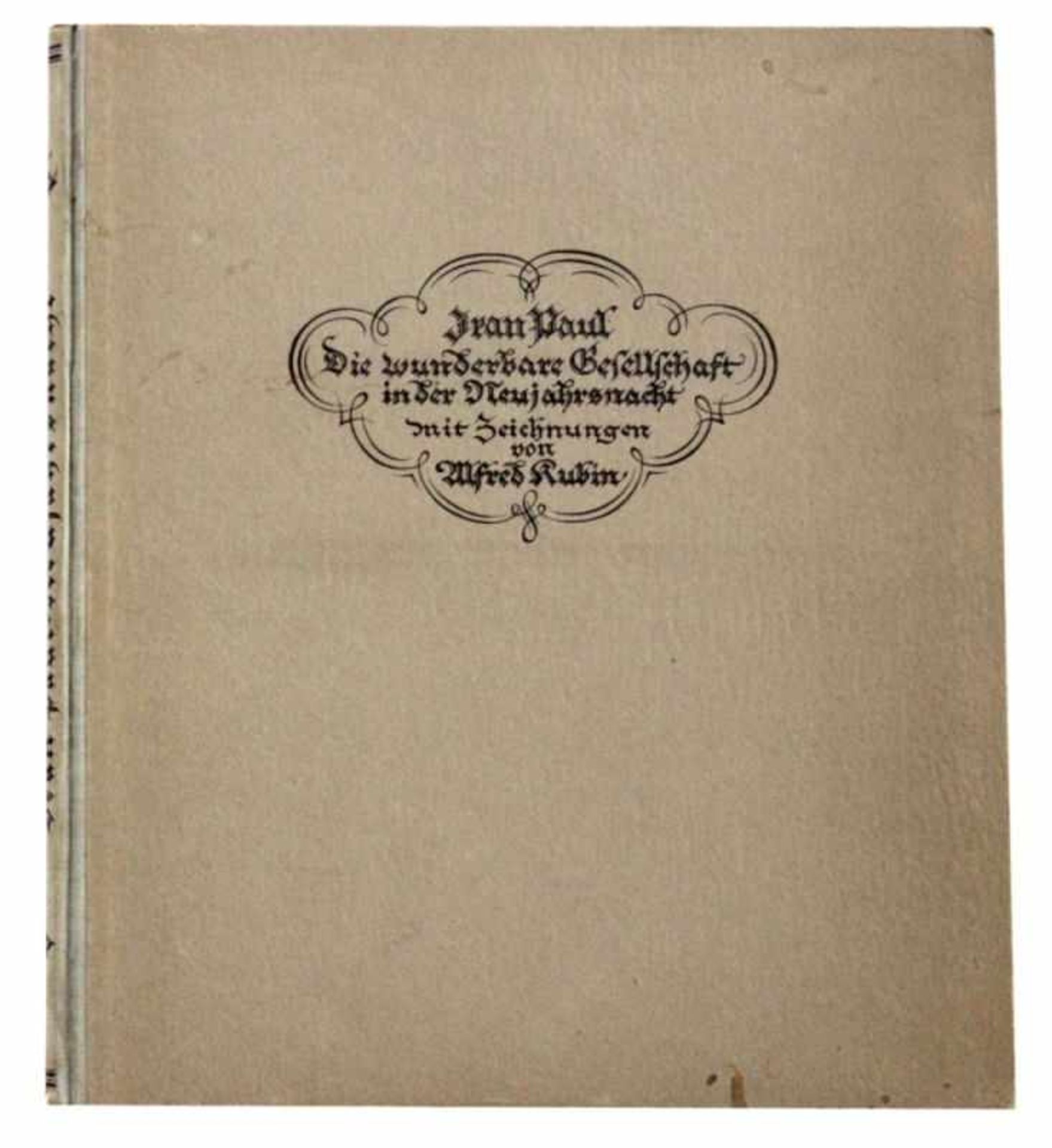 Moderne Literatur - Jean Paul (1763 Wunsiedel - 1825 Bayreuth) "Die wunderbare Gesellschaft in der