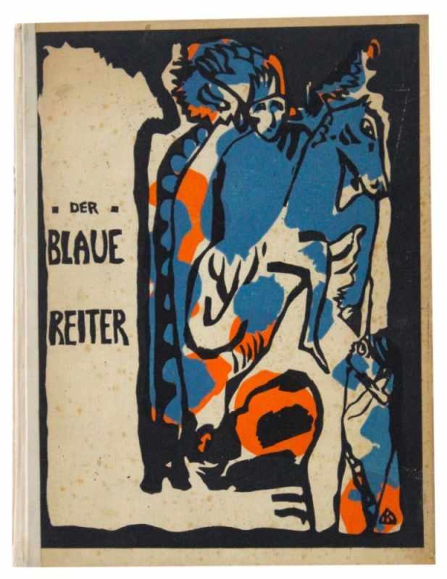 Moderne Literatur "Der Blaue Reiter", Herausgeber: Kandinsky und Franz Marc, zweite Auflage,