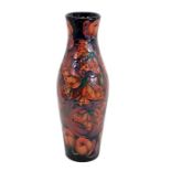 A Moorcroft Flambe Butterfly vase