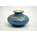 Richard Peter Golding for Okra, an iridescent glass vase