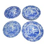 Copeland Spode Italian blue and white dinner ware