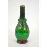 An Austrian Secessionist glass iridescent vase