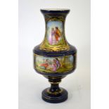 A large Sevres porcelain vase, 1844