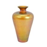 WMF, a Myra iridescent glass vase