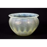 John Walsh Walsh for W A S Benson, an Arts and Crafts glass light shade