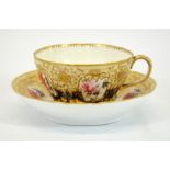 An English porcelain breakfast cup