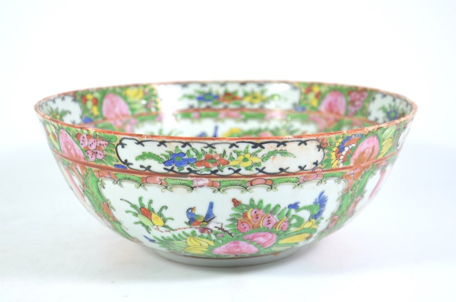 A large Chinese famille rose bowl, 19th century, Cantonese - Image 3 of 6
