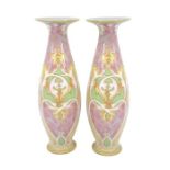 Francis Pope for Royal Doulton, a pair of stoneware vases,