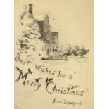 William Lionel Wyllie (1851-1931), Best Wishes for a Merry Christmas from Dawpool