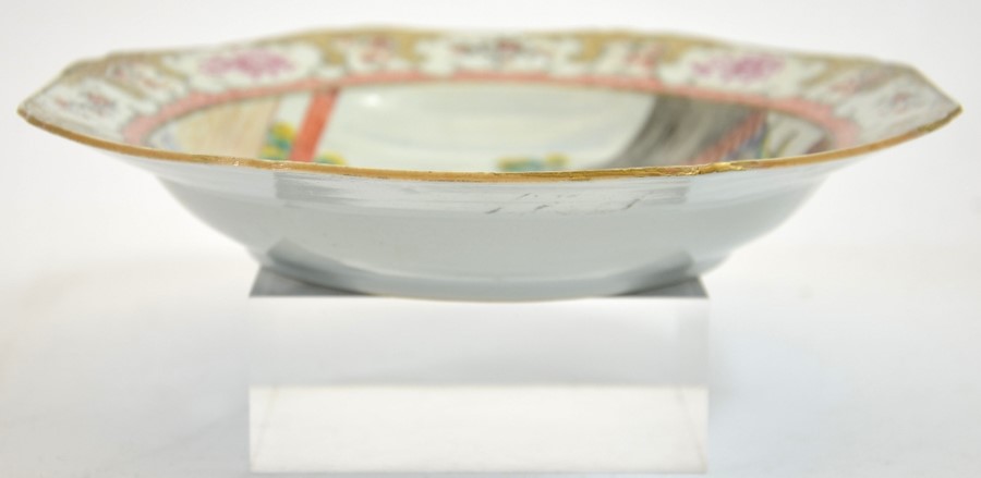 A Chinese famille rose dish, Qianlong, circa 1750 - Image 3 of 6