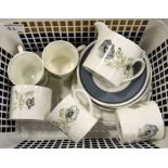 A Wedgewood, Susie Cooper Design ‘Glen Mist’ Part Coffee Set