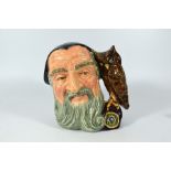 A Royal Doulton Large Character Jug Merlin D6536