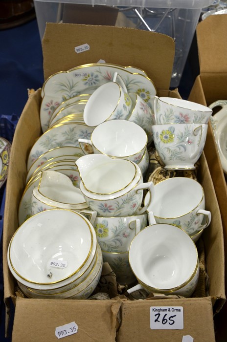 A Minton 'Vanessa' S.678 part tea set