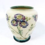 William Moorcroft for Liberty and Co., a Cornflower Lustre vase