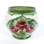 William Moorcroft for James MacIntyre, a small Rose Panel vase