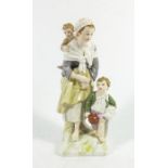 A Berlin porcelain figure group