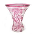 Thomas Webb and Sons, a Cameo Fleur glass vase