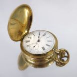 An 18 carat gold Chronograph quarter repeater pocket watch