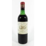 Chateau Margaux, Margaux 1966, one bottle