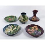 Modern Moorcroft pin dishes