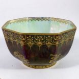 A Wedgwood lustre bowl