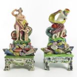 Obadiah Sherratt, pair of Staffordshire figures of Venus and Neptune