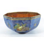 Daisy Makeig Jones for Wedgwood, large fruit lustre bowl
