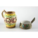 Glyn Colledge for Bourne Denby, a Cloisonné Cheviot ramakin and a mug