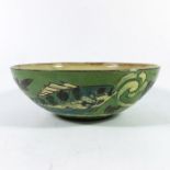 C H Brannam, an art pottery bowl