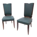 A pair of French Art Deco salon chairs