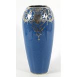 William Moorcroft, a Powder Blue vase