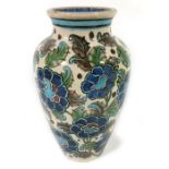 Leonard King for Burmantofts, an Anglo Persian faience vase