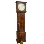 An early 19th century mahogany longcase clock by Thwaites & Reed