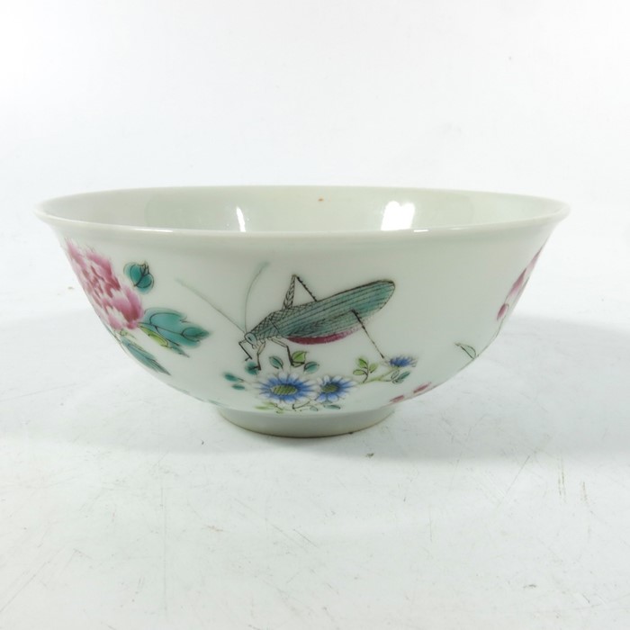 A Chinese famille rose bowl - Image 2 of 6
