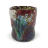 Harry Nixon for Royal Doulton, a Chang beaker vase