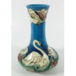 Beverley Wilkes for Moorcroft, a Swan vase