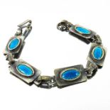 A Modernist enamelled bracelet