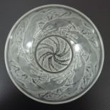 Rene Lalique, a Chiens glass bowl