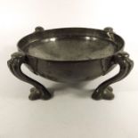 Oliver Baker for Liberty and Co., a Tudric pewter bowl