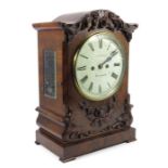 A William IV mahogany bracket clock