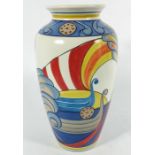 Karen Brown for Poole, a Studio Swanage Viking vase