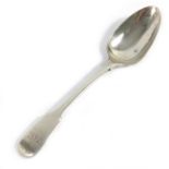 A George IV Colonial silver dessert spoon, John Hunt, Calcutta