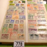 An international stamp album