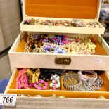 Assorted costume jewellery