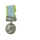 Crimea medal pair: Corporal James Murphy, 56th (West Essex) Regiment; Crimean 1854-56, 1 clasp, Seba