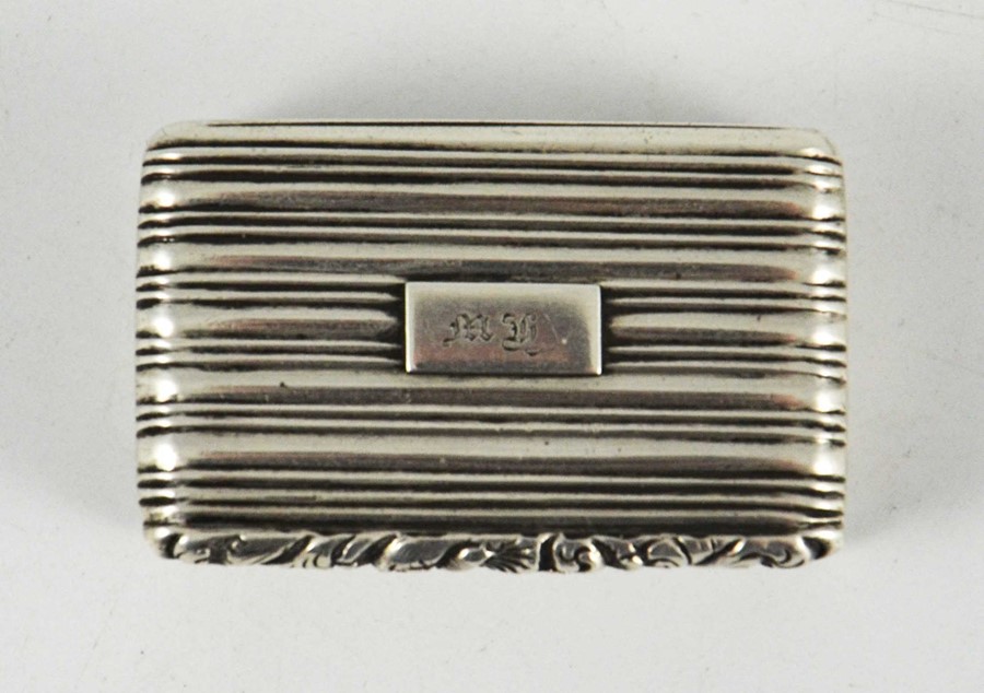 A George IV silver vinaigrette, Joseph Willmore - Image 2 of 4