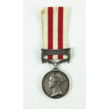 Indian Mutiny 1857-59 medal, Ensign (later Colonel) Charles Albert Dodd, attached to 23rd (Royal Wel