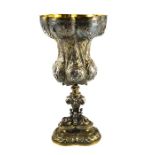 Elkington and Co., an electrotype facsimile of the 16th century Nuremberg silver goblet